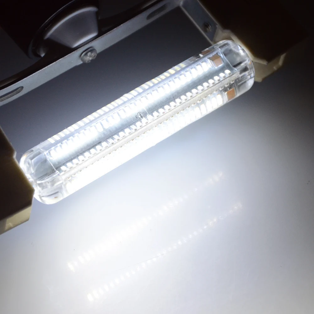 R7s LED 78 мм 118 силиконовая лампа 10 Вт 5 SMD3014 R7S лампочсветильник 220 240 В J78 J118 360 градусов