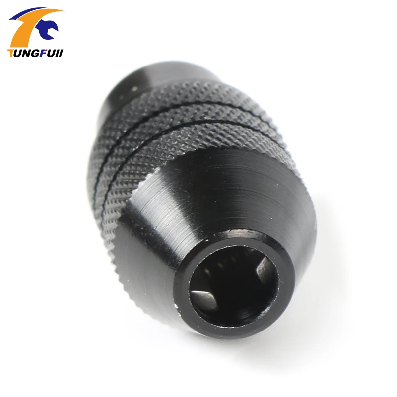 

1pc keyless drill chuck for dremel Rotary Tools dremel Accessories 0.5-3.2mm mini drill chucks adapter for flexible drill shaft
