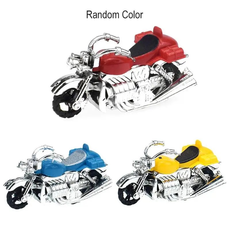 1 шт., Детская модель мотоцикла, игрушки для детей, пластиковые мотовездеходы, игрушки для мальчиков, мини-аналог, оттягивающийся мотоцикл, подарки на день рождения