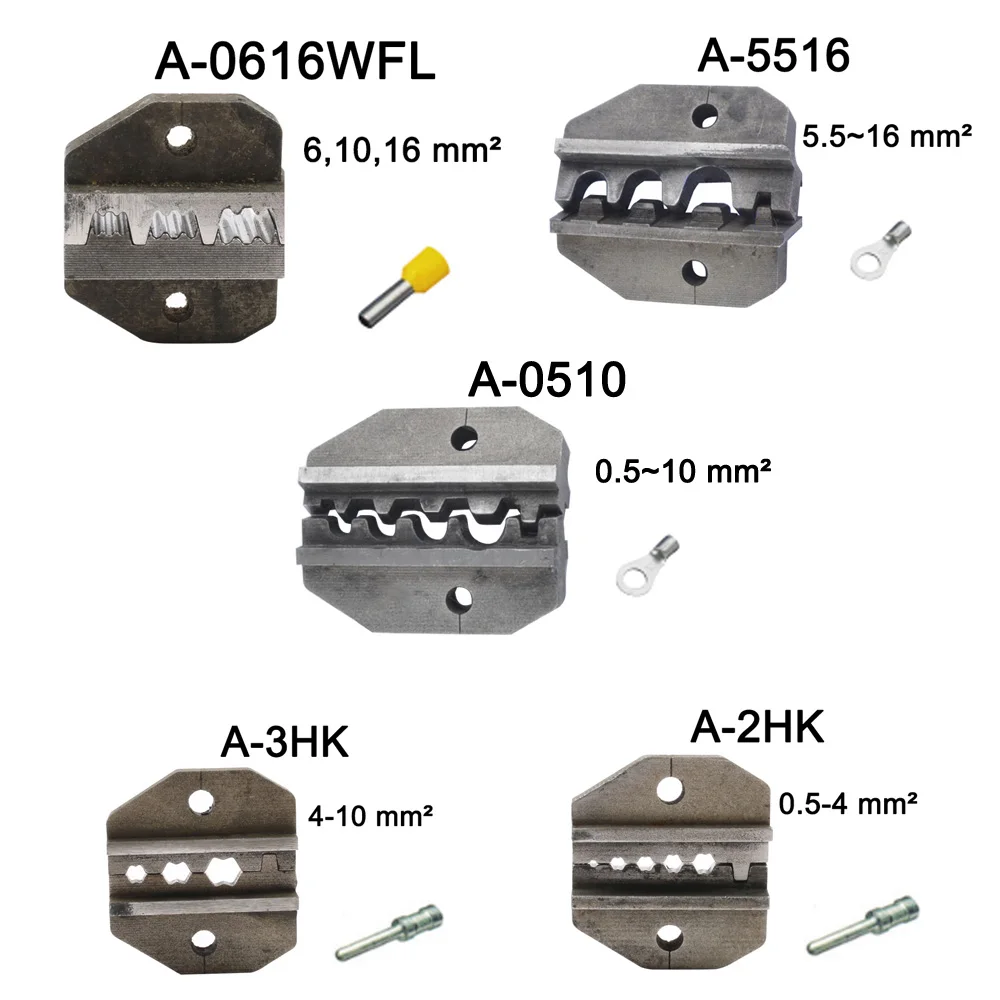 A2HK A5516 A0616WFL A3HK штампы наборы для HS FSE AM-10 EM-6B1 EM-6B2 обжимной Пилер машина сделано проволочной резки модули