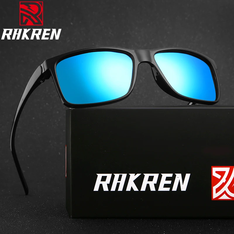

BRAND Classic Square Polarized Sunglasses Men DESIGN TAC Lens Driving Sunglasses Black Frame Male Oculos Gafas Eyewear UV400