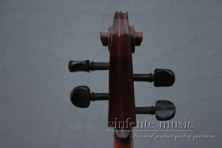 4/4 violoncello черная электрическая Виолончель из цельного дерева чудесная звуковая сумка с бантом Yinfente