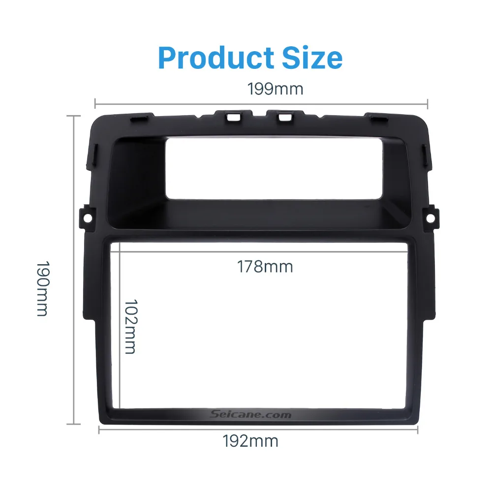 Seicane 2Din Car Radio Fascia for 2015 Up Renault Trafic Opel Vivaro DVD  Panel Dash Kit Auto Stereo Installation Dashboard Panel - Price history &  Review, AliExpress Seller - seicane Official Store