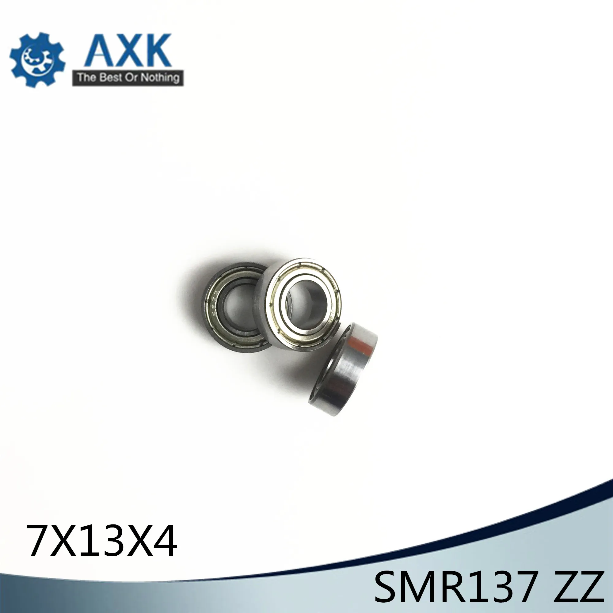 SMR137ZZ Bearing 7*13*4 mm ( 10PCS ) ABEC-1 Stainless Steel Ball Bearings Shielded  SMR137Z SMR137 Z ZZ