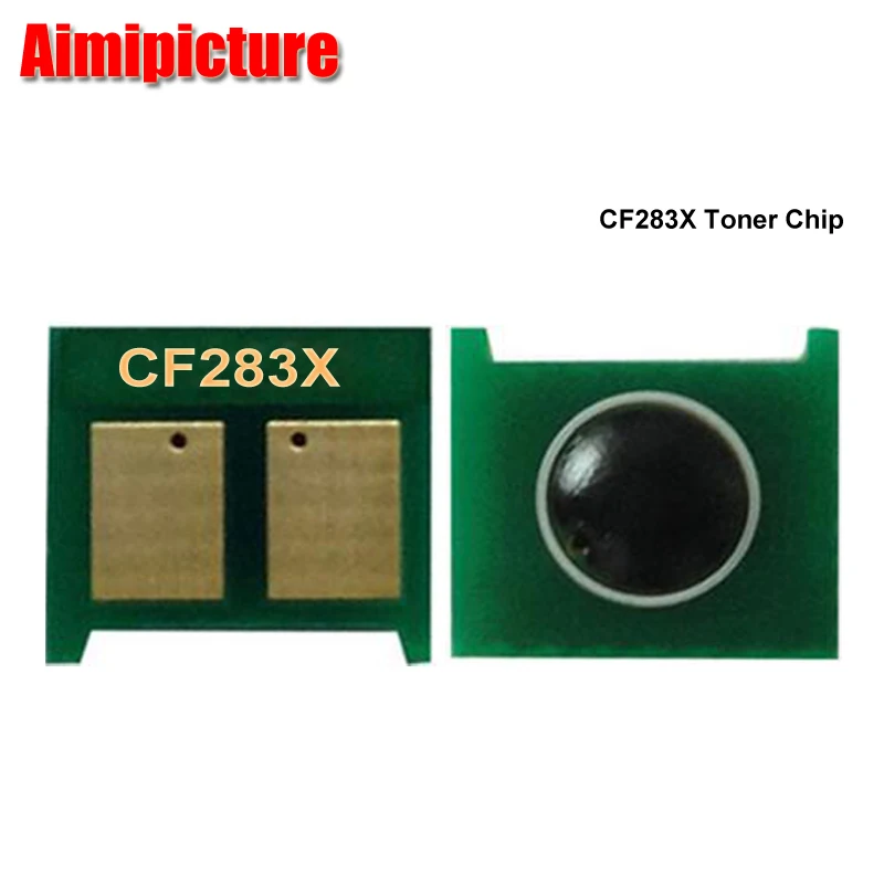 CF283X 83X 283 83 283X чип картриджа с тонером для HP M125/M127/M225/M201 5 шт./лот | Компьютеры и офис