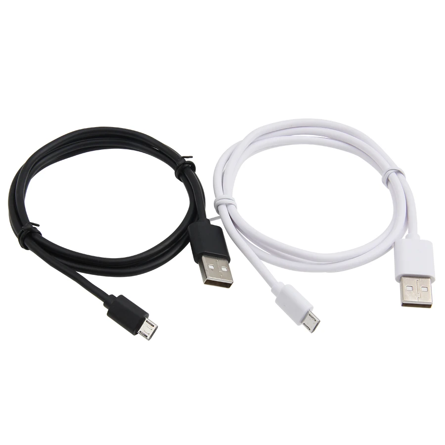 Round Charging Data Sync Line 25cm 50cm 1M 1.5M 2M 3M Type C Cable/ Micro Usb/8pin USB Cables for Mobile Phone Black White