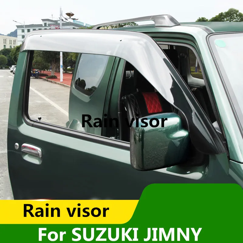 

For SUZUKI JIMNY Rain visor window rain eyebrow flashing board modified