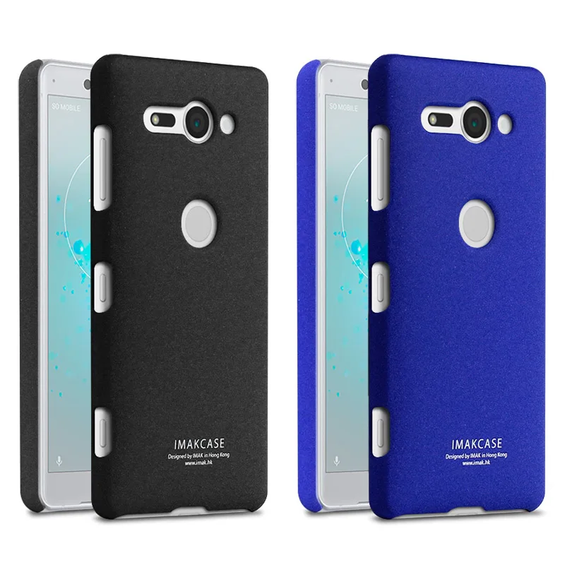 Для Sony Xperia XZ2 чехол компактный Imak ковбойский с защитой экрана задняя крышка