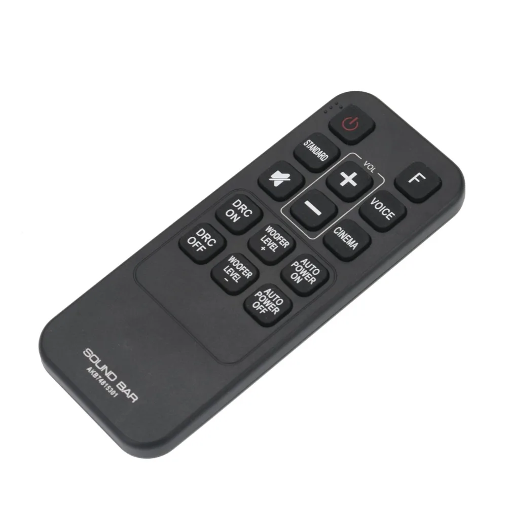 Новый пульт дистанционного управления AKB74815301 для LG Soundbar S55A3 D LAS454B S45A1 LAS453B