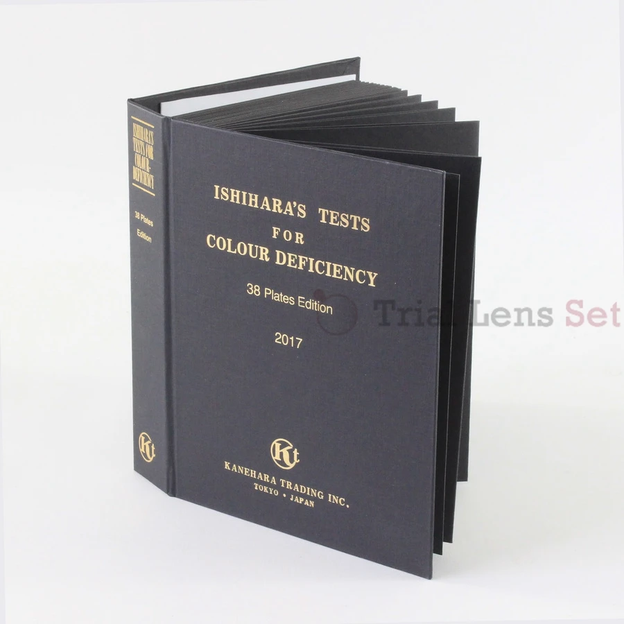 Книга Ishihara 38 пластин оптометрия Цветовая слепота пробная книга 2019|book book|book colorbook