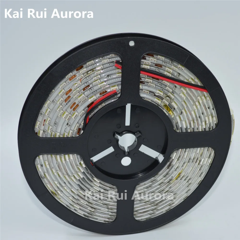 

Kair Rui Aurora 5m 60LEDs/m 300 LED with light SMD 5054 white warm white blue LED with 12V waterproof IP65 soft band rope