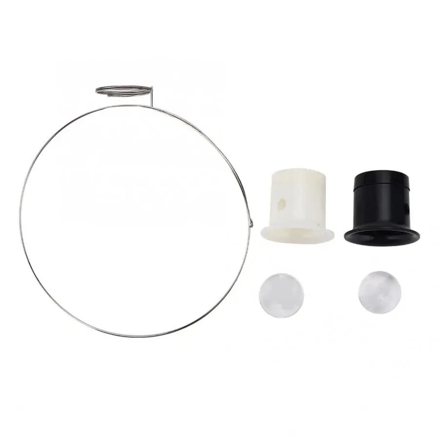 

5X 10X Tool Magnifying Glass Loupe Lens Set Eye Magnifier Watch Repair Accessory with Head Band Watch Repair Tool For Watchmaker