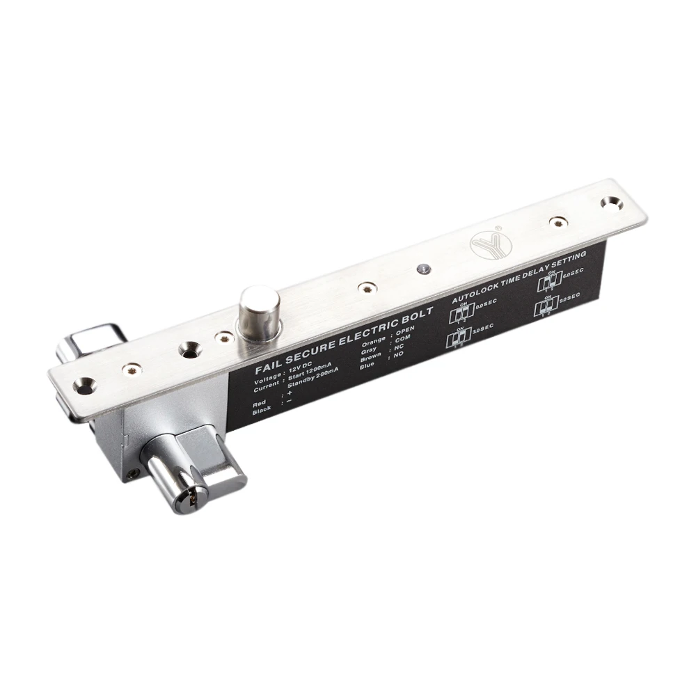 Yli Brand High-End Fail-secure Mode (Unlocked when Energized) Electric Mortise Lock with Cylinder