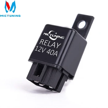 

1PCS NEW 12V/40A 40 AMP Car Auto LED light bar work light wiring harness Relay Automotive Van Boat Bike 4 Pin SPST Alarm Relay