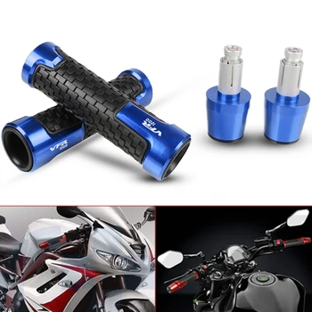 

For Honda VFR1200 VFR 1200 2010-2016 2011 2012 Moto CNC Hand Bar End Grips Handlebar Grip and Silder Plug Motorcycle Accessories