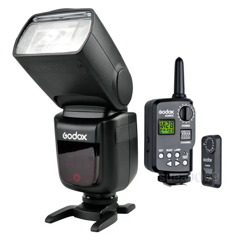 

Godox VING Lithium-ion Rechargable Battery Speedlite E-TTL Flash V860C + FT-16S Wireless Remote Trigger for Canon TTL DSLR