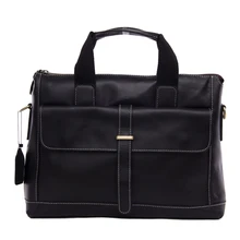 ROCKCOW Vintage Style Genuine Leather Mens Briefcase Messenger Laptop Bag Shoulder Bag 9075
