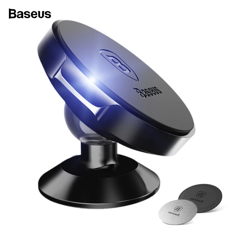 

Baseus Car Holder For iPhone X 8 7 Samsung 360 Degree Magnetic Mobile Phone Holder Air Vent Mount Magnet Car Phone Holder Stand