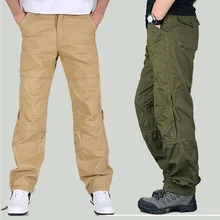 Армия спецназа тактические брюки-карго Штаны рабочая одежда для мужские Militar Штаны SWAT Рабочий Комбинезон пот Штаны