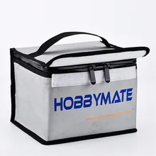 Lipo Battery Storage Fireproof Safe Guard Bag 20*15*15cm For Charging & Storage battery safe bag