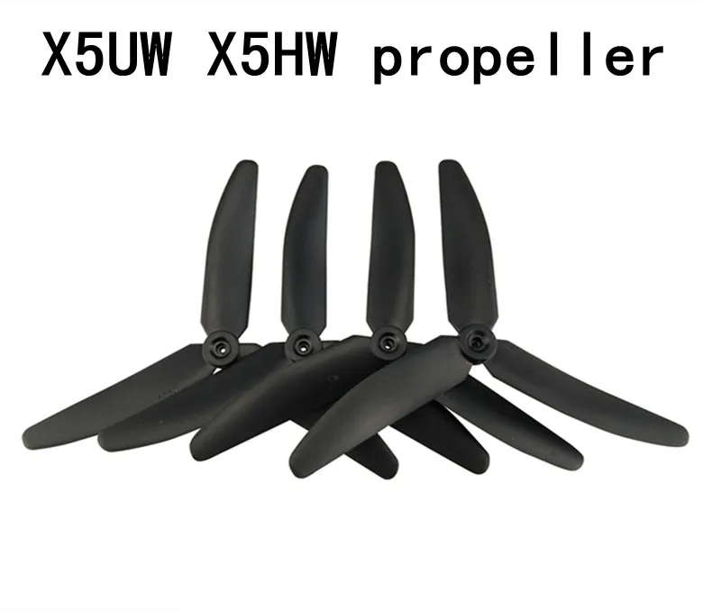 Обновленный пропеллер BLLRC для самолета SYMA X5UW X5UC X5HW X5HC запчасти вертолета с черным