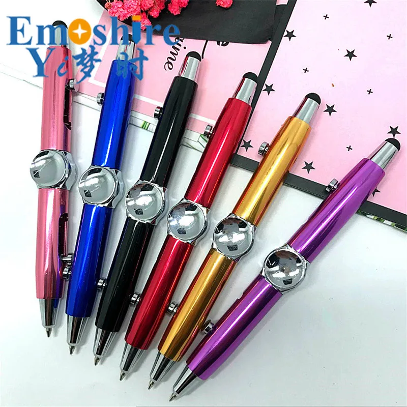 Fingertip Gyro Multifunctional Color Combo Decompression Toy Ballpoint ...
