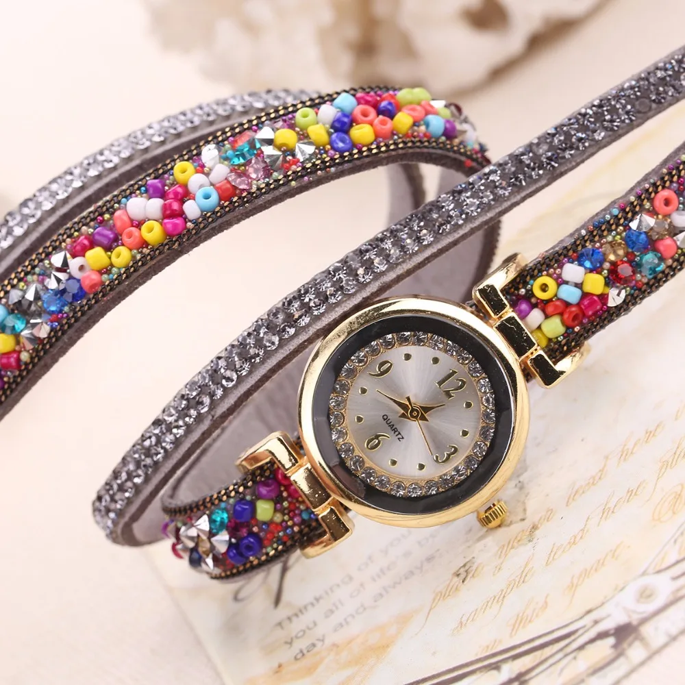 Женские кварцевые электронные наручные часы с кристаллами|gift gifts|gift electronicgift women |