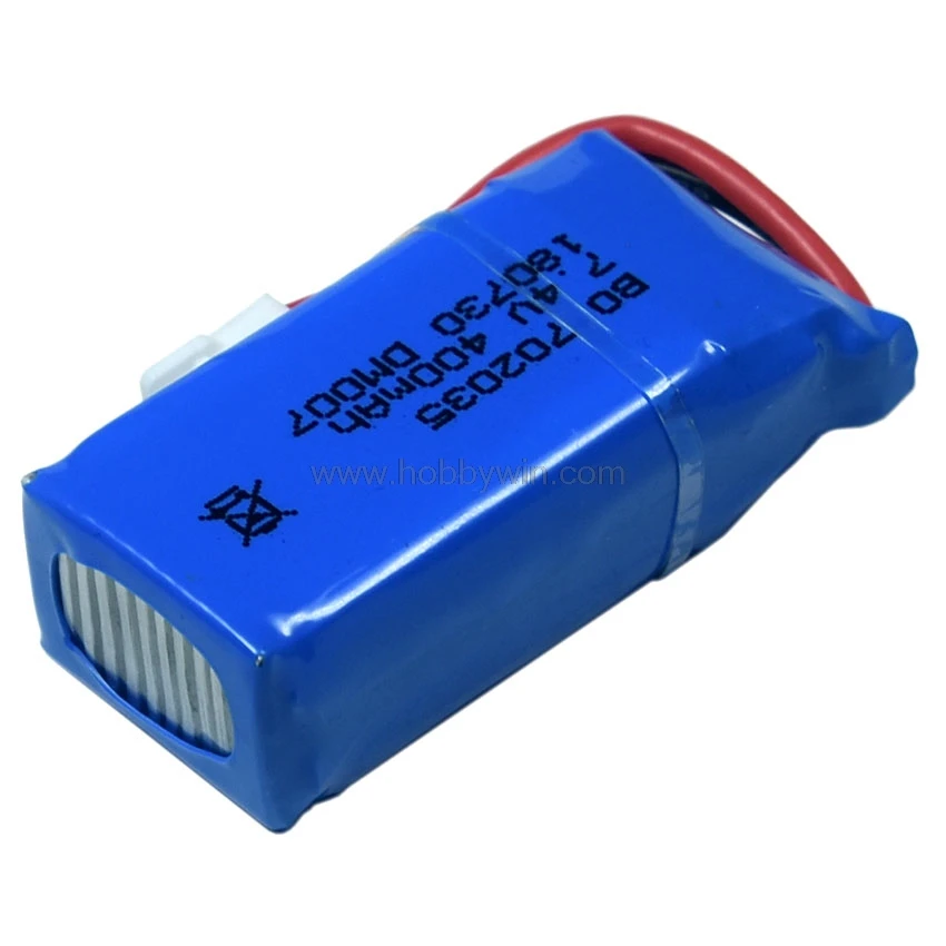 7 4 V 2S 400mAh 25C LiPO батарея walkera вилка для DM007 RC модель самолета Lipolymer мощность|Детали и