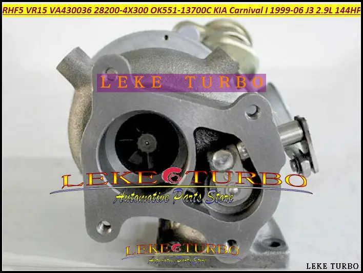 RHF5 VR15 VR12A VA430036 28200-4X300 OK551-13700C Turbo Turbocharger For KIA Carnival I 2.9L 1999-2006 J3 2.9TCI CRDI 144HP (4)