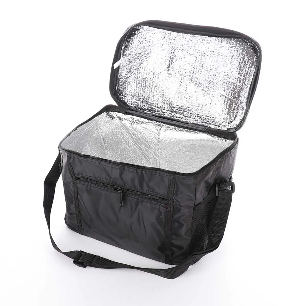 Походные сумки для обеда пикника кулер сумки для обеда складной тепловой алюминиевой фольги большой пакет льда мешок изолированный автомобиль пляж барбекю