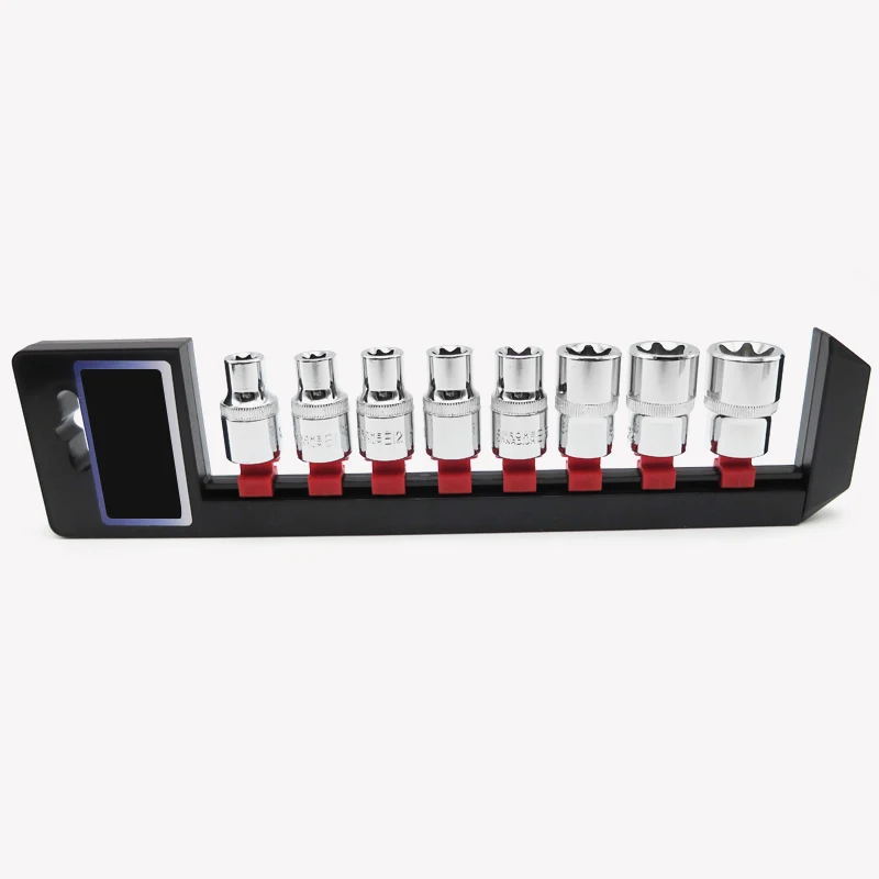 8 шт. набор торксов Torx Star 1/2 дюйма Тип E E10 E11 E12 E14 E16 E20 E22 e24 инструменты для ручного