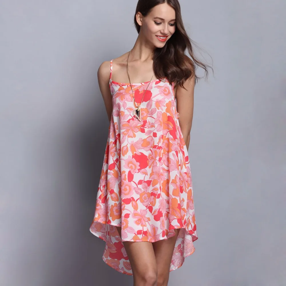 New Women Summer Slash Neck Dress Loose Strapless Spaghetti Strap new-women-summer-slash-neck-dress-loose-strapless-spaghetti-strap