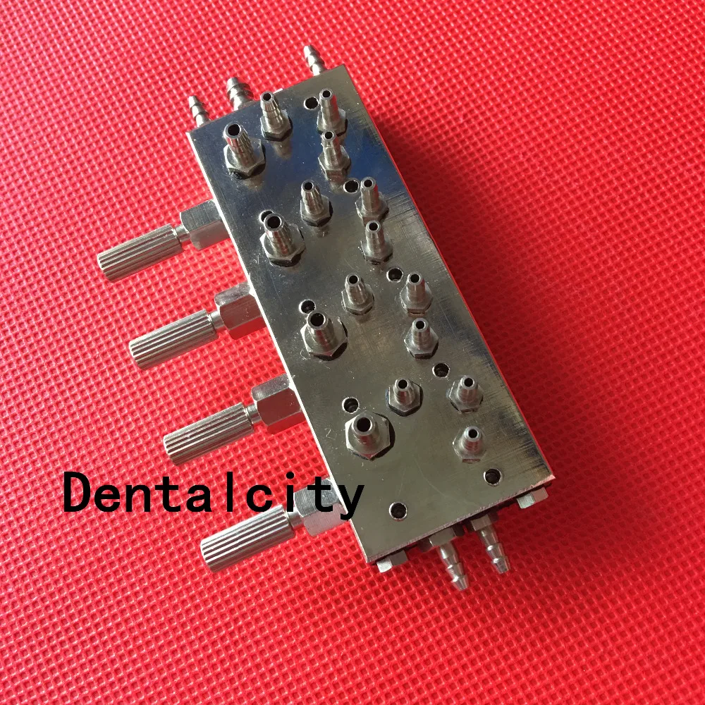 Новое стоматологическое устройство воздуха и воды мембранный зубной клапан стул 4 в 1 клапан