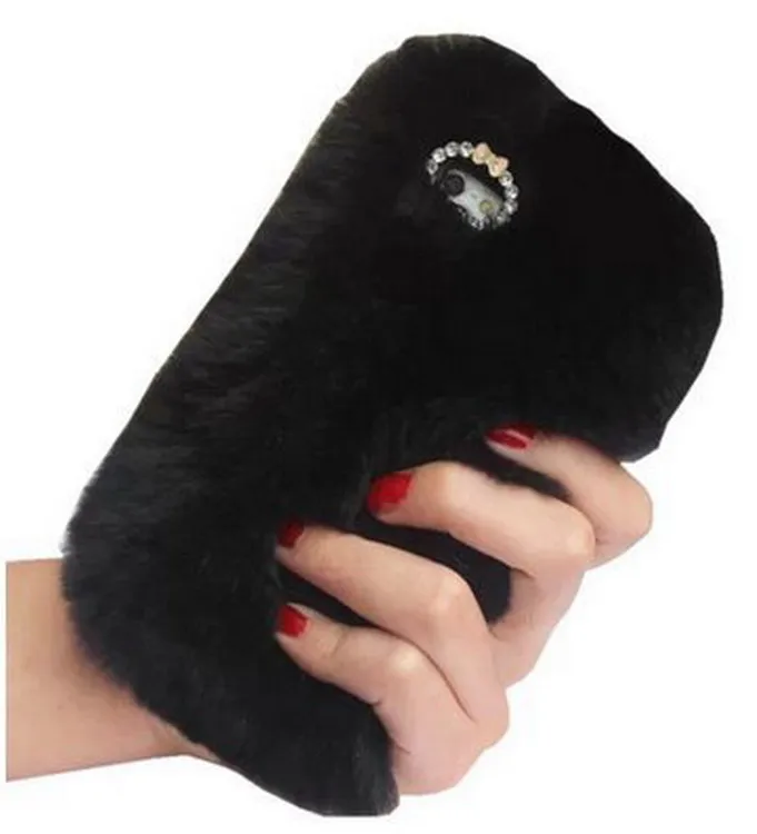 iphone 7 plus rabbit fur case (5)