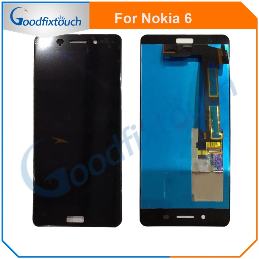 Оригинальный ЖК-дисплей 5 дюйма для NOKIA 6 N6 TA-1000 сенсорный экран дигитайзер в сборе
