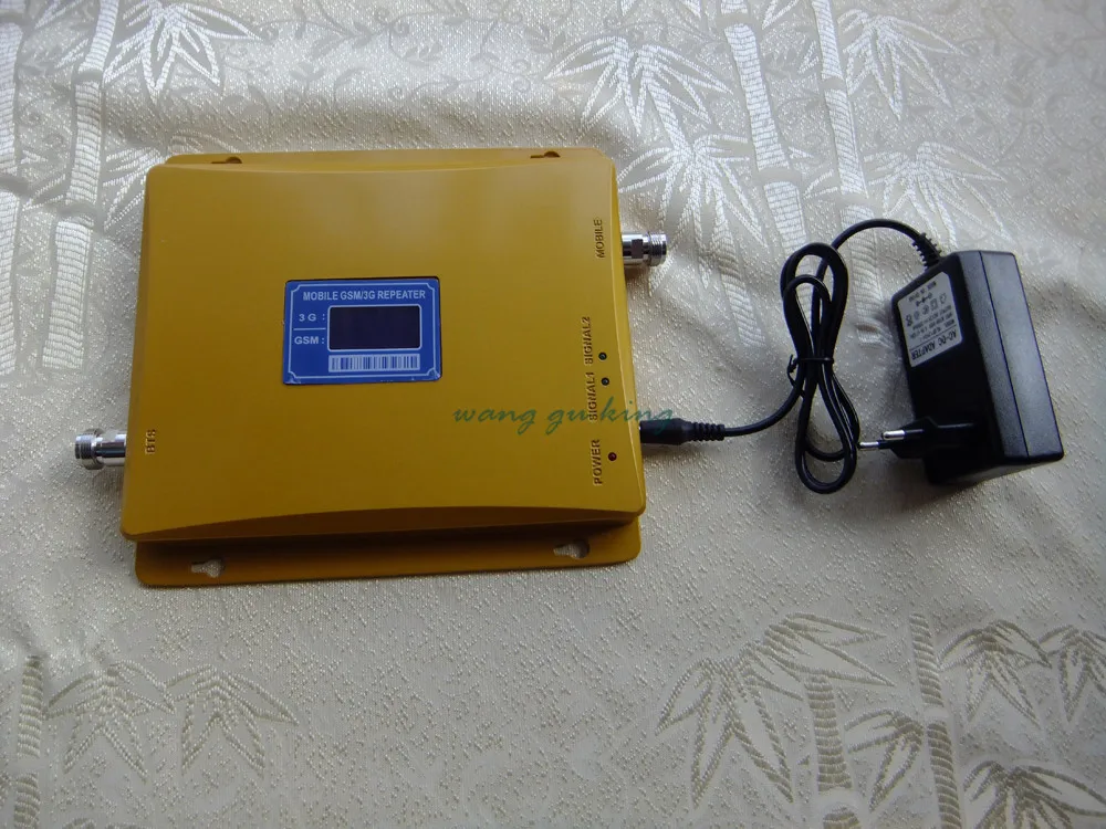 for Russia model 980 power 30 dbm gain 65dbi LCD display dual bands GSM+3G booster repeater dual bands booster WCDMA repeater