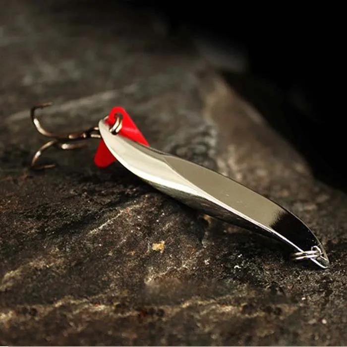 

10PCS/LOT Metal Spoon Fishing Lure Hard Baits Sequins Noise Paillette7g 10g 14g 18g 20g 28g Treble Hook Fresh Water bait