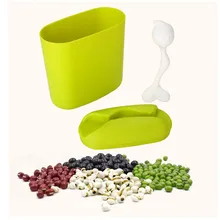 Коробка для хранения кухня для зерновых продуктов контейнер для таблеток коробка с крышкой сухой еды риса пасты контейнер кухонные коробки для хранения банок 40AP15