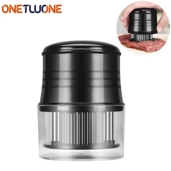 

Professional Needle Meat Tenderizer, 56 Stainless Steel Blades for Steak, Chicken, Fish and Pork, Kitchen Tools
