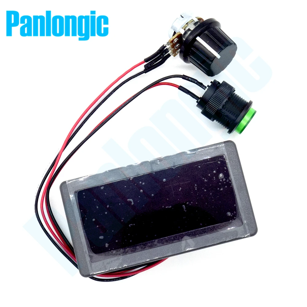 Цифровой дисплей Led 6V 12V 24V 6A 8A PWM контроллер скорости двигателя постоянного тока