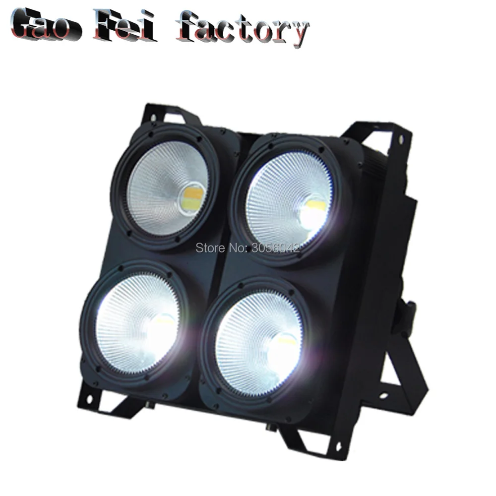 

LED 4x100W COB cool white and warm white Lighting LED Par Light Stage TV Front Surface