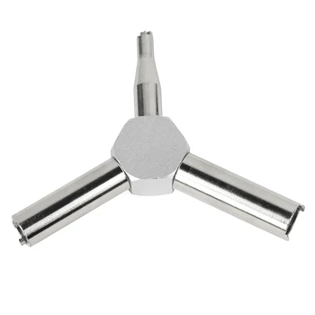 

Outdoor Hunting Gas Valve Key Steel Triple Army Force Magazine Charging Tool For GBB AEG KSC WA Airsoft Guns Shooting
