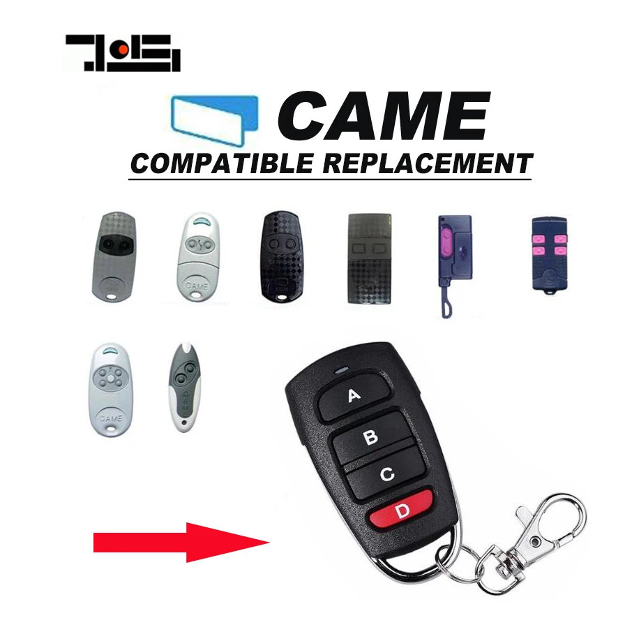 

10pcs Duplicator Copy CAME remote control TOP432EV TOP432EE TOP432NA With Battery Key Fob free shipping