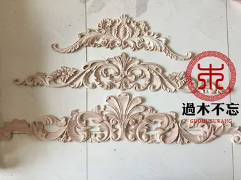 

Don't forget the Dongyang woodcarving bed wooden flower background wall wardrobe door flower decoration wood applique central fi