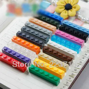 S095 3009 50 шт. * Кирпич 1x6 сделай сам просвечивающие блочные кирпичи совместимые с