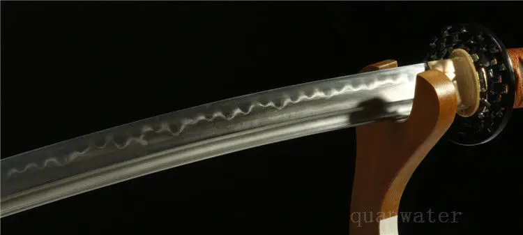 41 &quotсложенная стальная ГЛИНА ЗАКАЛЕННОЕ полностью TANG нож японский самурай