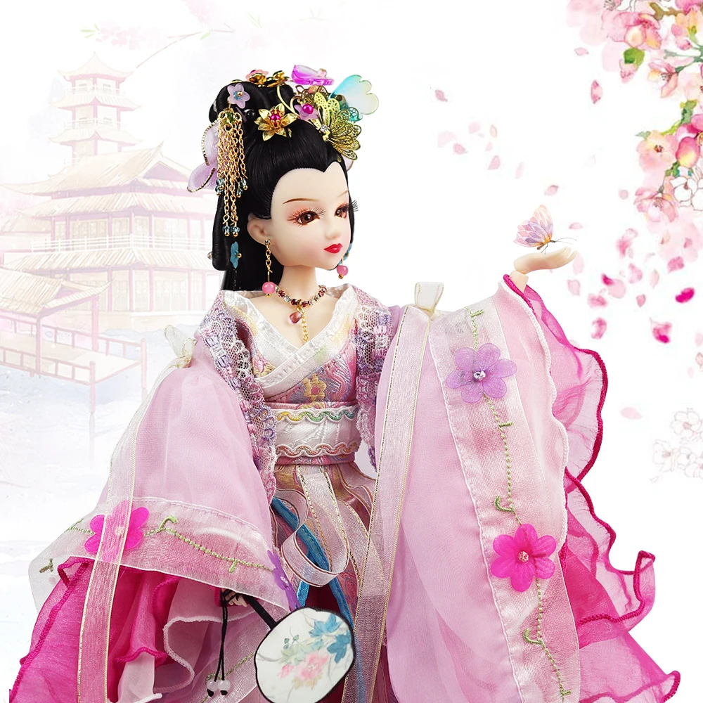 Шарм Востока 35 см BJD династия песни Diva Li Shishi с одеждой подходит для самодельных