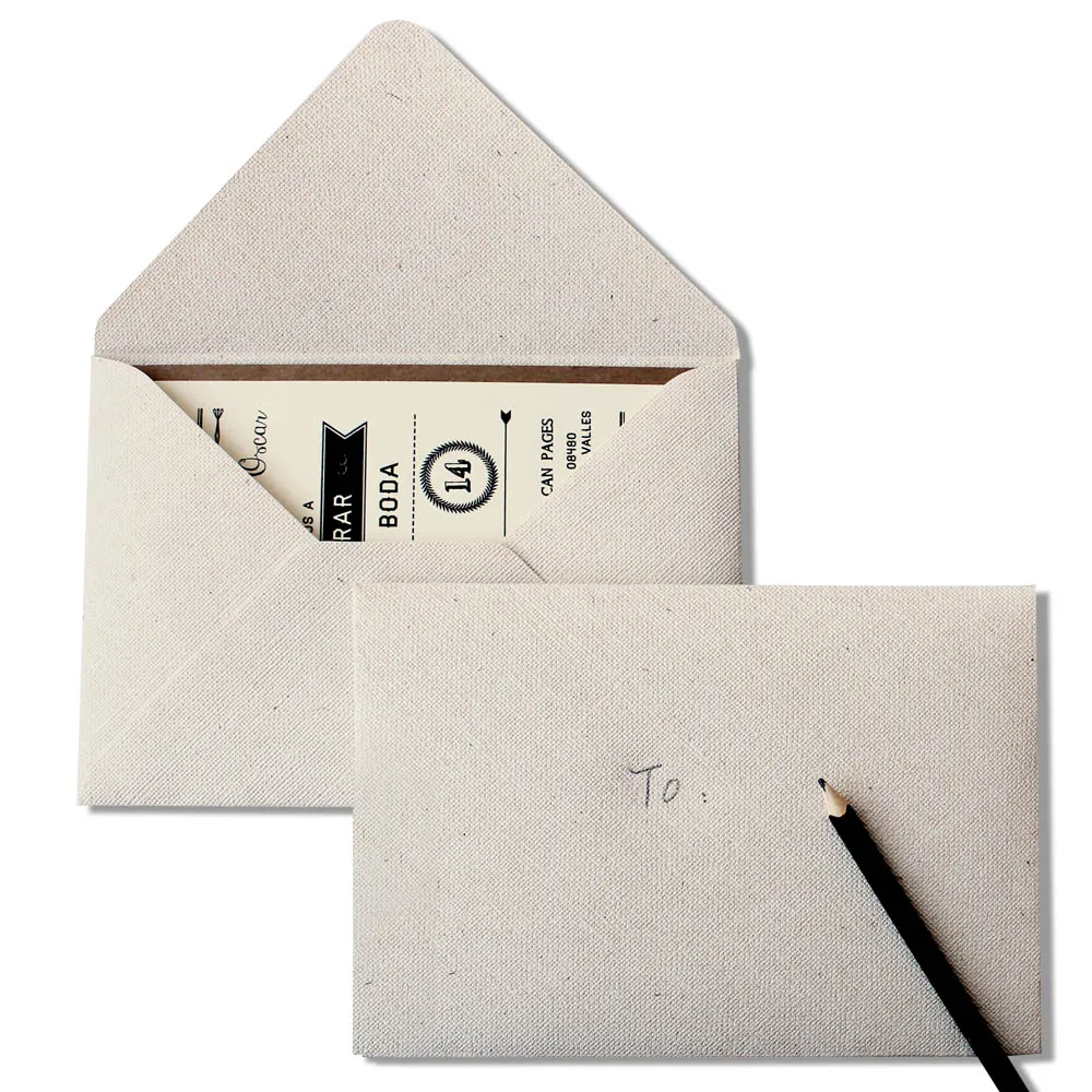 5x7 Vintage texture Envelope 