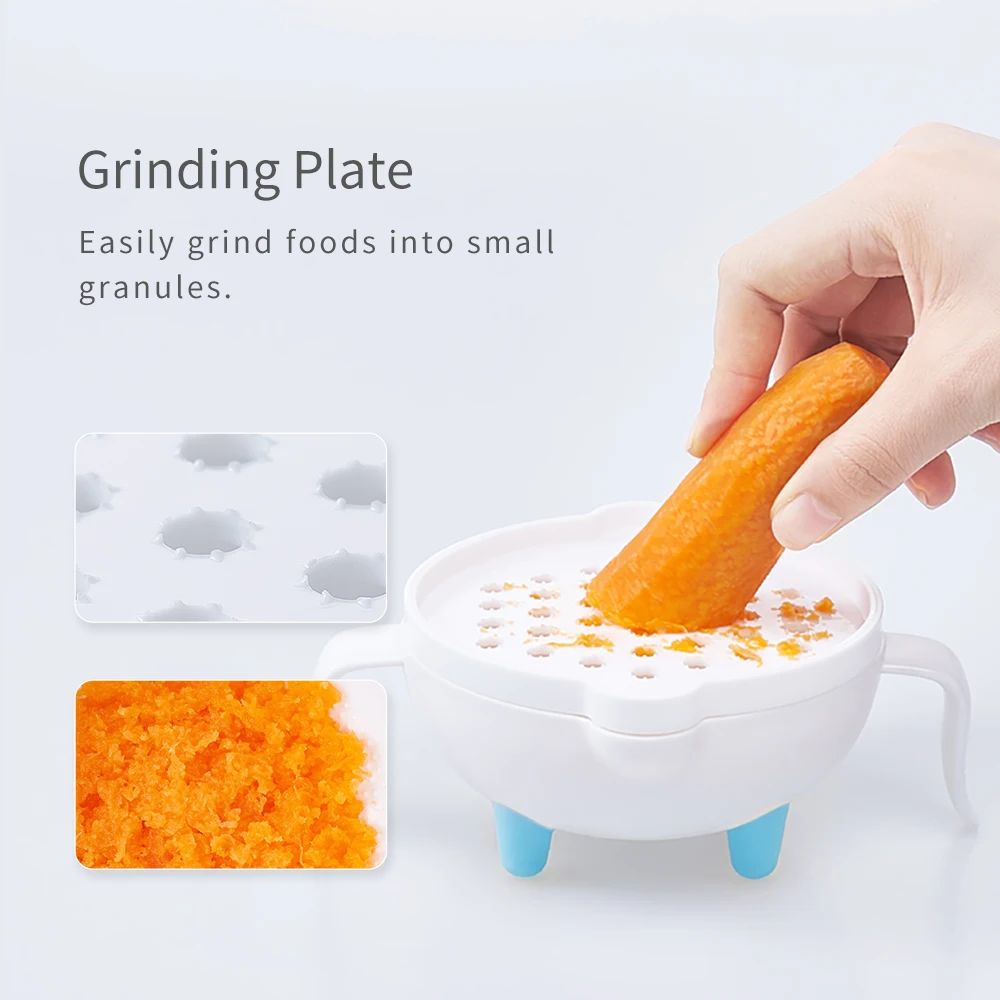 Matern'ella Multifunctional food supplement grinding set Manual food fruit and vegetable grinding bowl Multi-function grinder