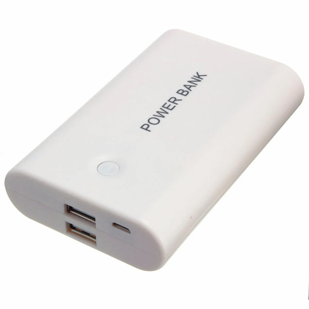 Универсальный Белый Портативный 3x18650 Двойной USB внешний аккумулятор коробка зарядное устройство чехол DIY Kit для всех мобильных телефонов MP3